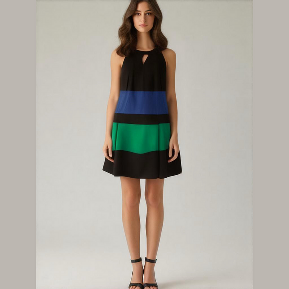 Enfocus Studio Dresses & Skirts - Enfocus Studio Colorblock Dress Size 6
